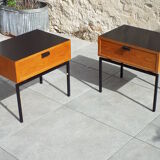 Pair of 60s bedside tables