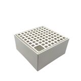 Studio Opi, White space age mod. Ikebana C ceramic vase / ashtray, Gabbiane