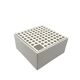 Studio Opi, White space age mod. Ikebana C ceramic vase / ashtray, Gabbiane