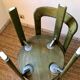 Lot de 2 chaises design Bruno Rey éditions Dieteker