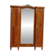 Armoire ancienne style Louis XVI avec bronzes et marqueterie de bois