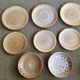Set of 8 plates