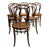 Set of 6 Thonet chairs from the 1930s-40s.