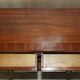 Vintage Low Bevan Funnell Library in Flamed Mahogany with Two Drawers