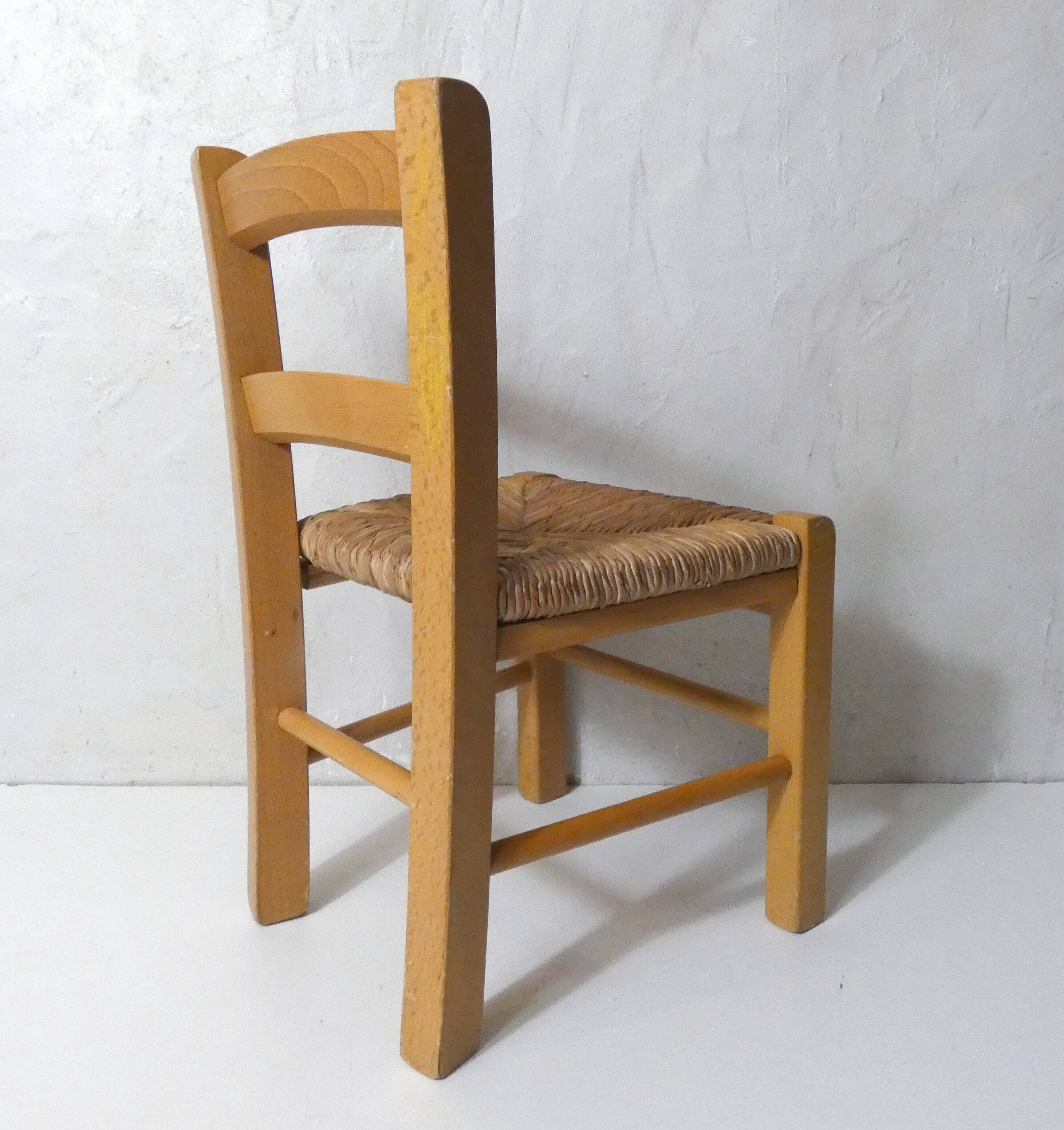 petite chaise enfant en bois Baptiste