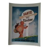 Blédine baby paper advertisement in color from a period magazine year 30