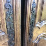 Antique oak doors