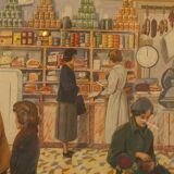 Poster school vintage 1950