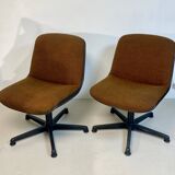 Pair of Comforto armchairs from the 1970s.