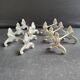 6 Large knife rests – Cailar Bayard – Silver-plated metal