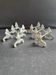 6 Large knife rests – Cailar Bayard – Silver-plated metal