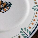 Lot of 12 Vosgien Badonviller flat plates