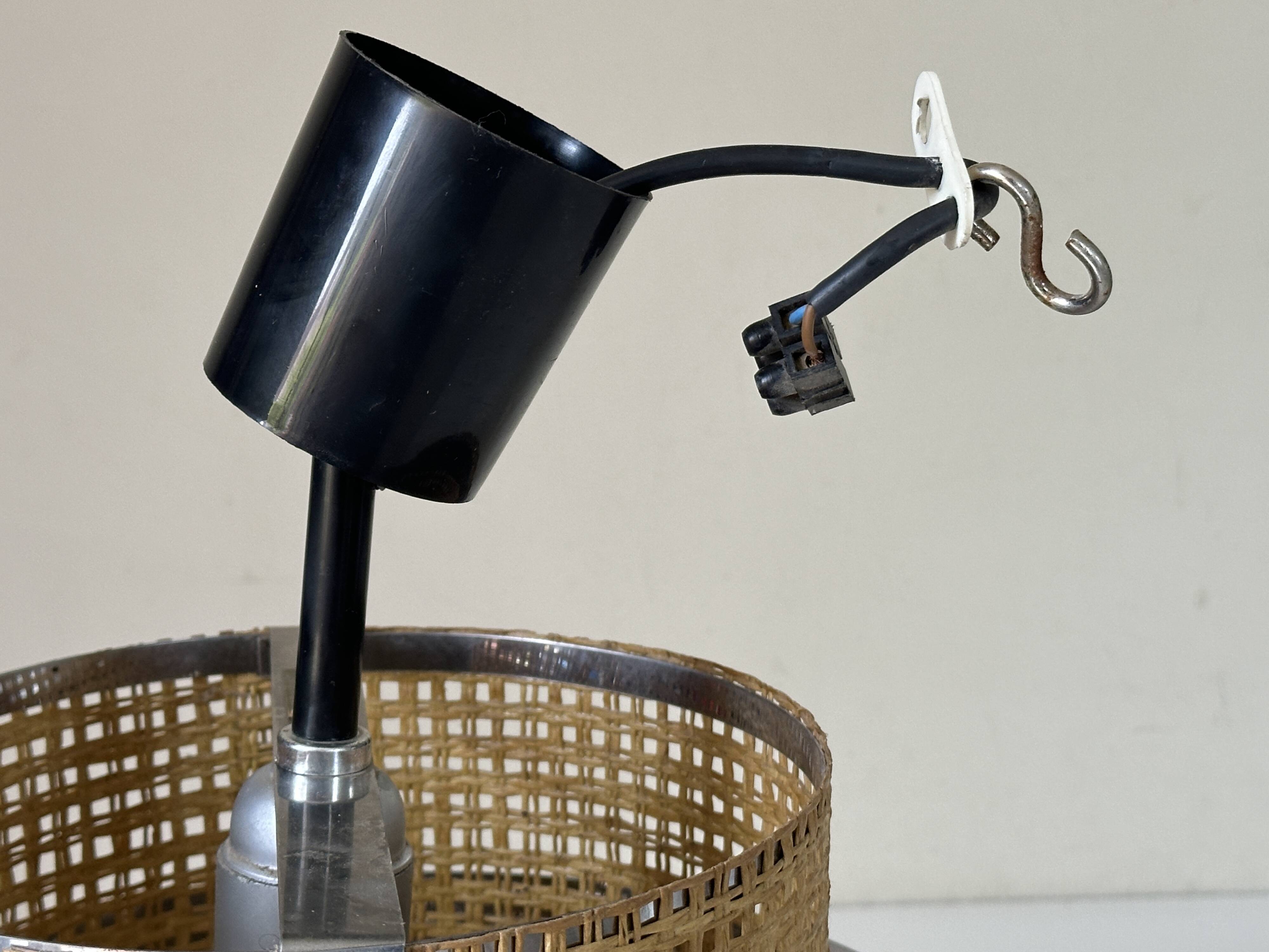 Suspension lustre design années 70