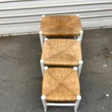 Vintage nesting stools