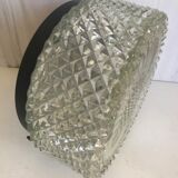 Glass ceiling light circa 1960