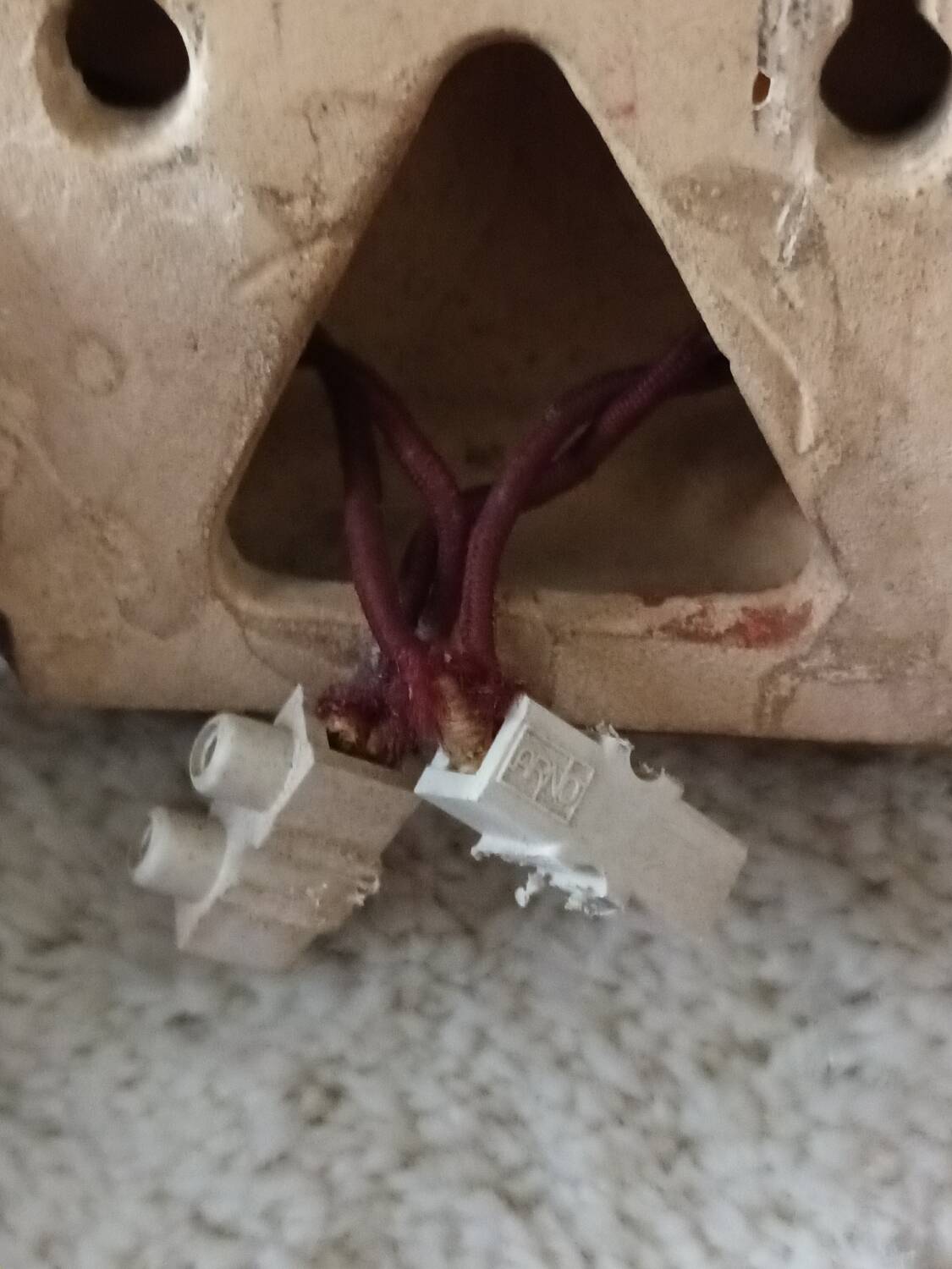 Pair of Art Deco ceramic wall lights