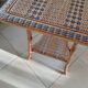 Rattan table