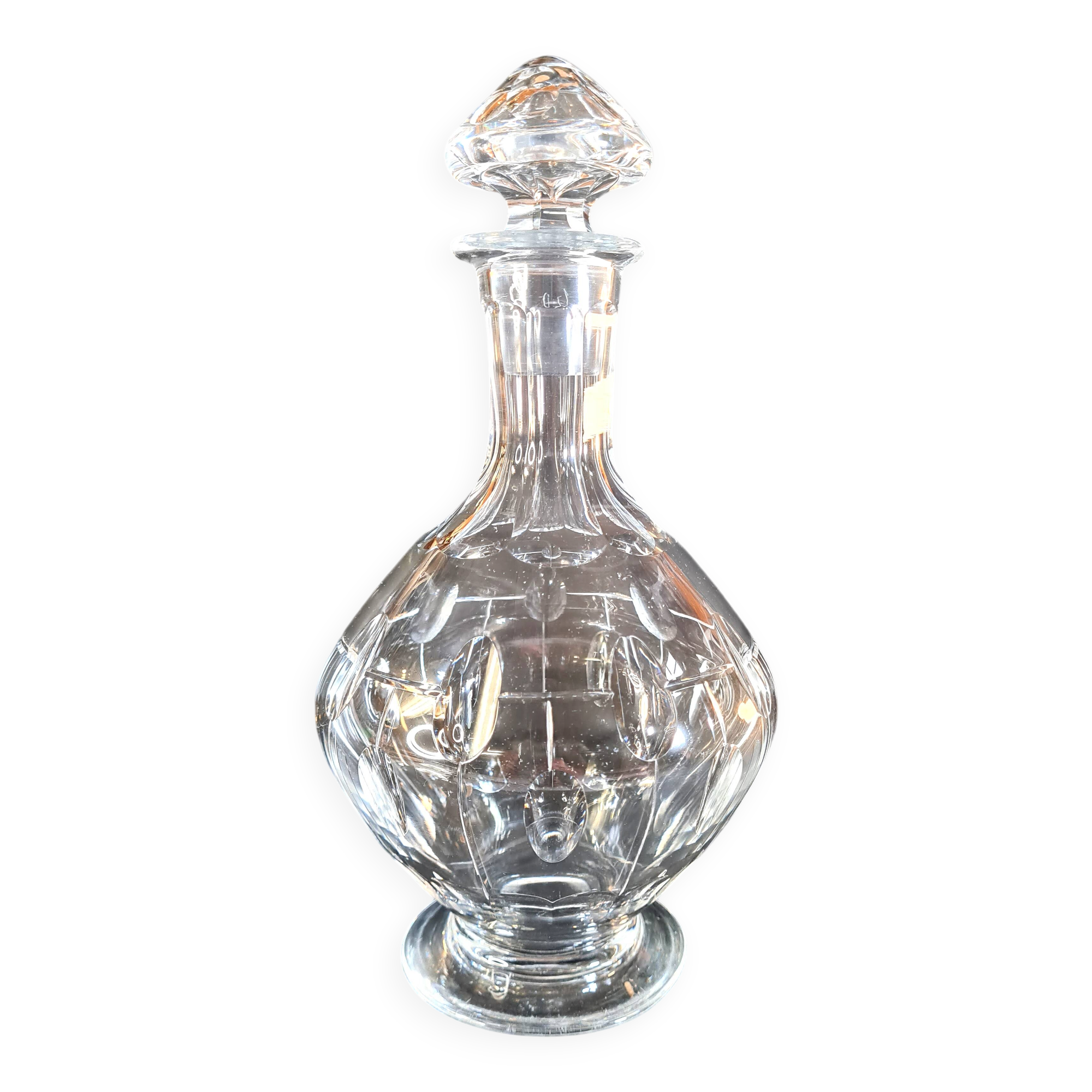 Cut Crystal Decanter – Val Saint Lambert "Nestor" Style