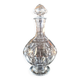Carafe en Cristal Taillé – Style Val Saint Lambert "Nestor"