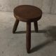 Tabouret de ferme tripode