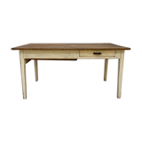 Patinated farmhouse table