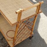 Furniture bar rattan 50s