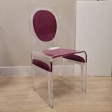 Pair of chairs “Ghost”, JC de Castelbajac for Acrila, Vidrio acrílico, after Philippe Starck – Fra