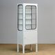 Vintage Iron And Glass Medical Cabinet, 1970s