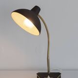 Vintage Aluminor desk lamp with built-in calendar