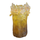 Resin vase design in Space Age style from the 1970s.