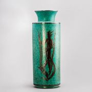 Wilhelm kage grand vase "argenta" gustavsberg suède années 50 marqué
