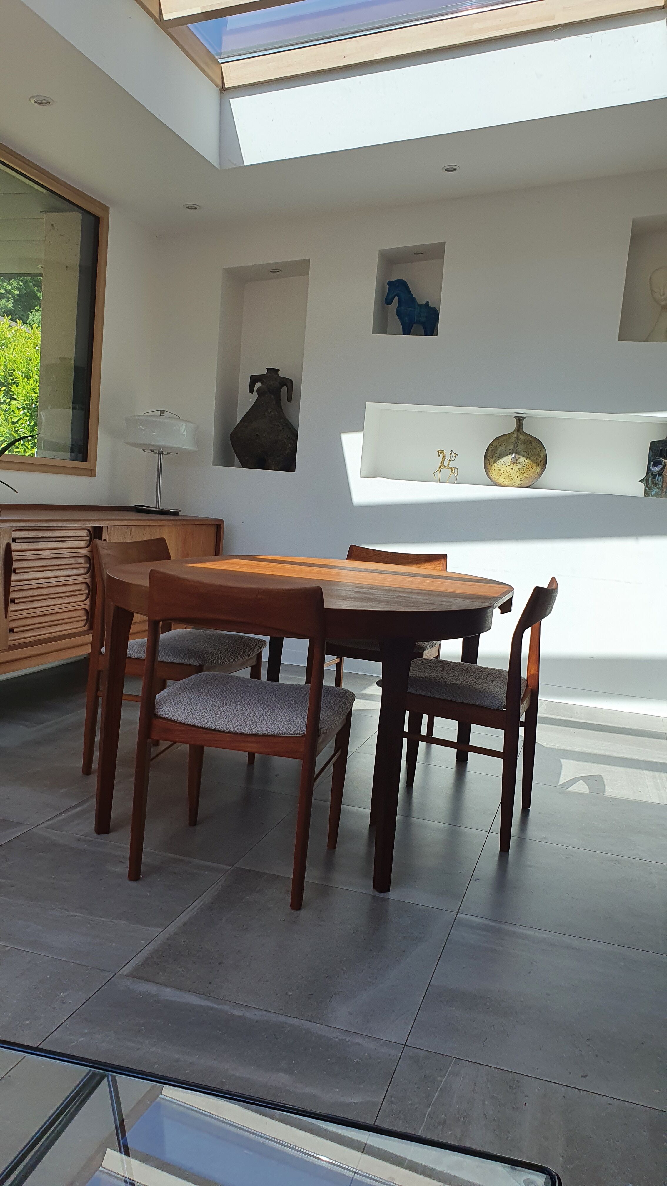 Teak dining table editor Gudme Mobelfabrik, Danish