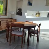Teak dining table editor Gudme Mobelfabrik, Danish