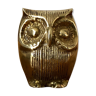 Vintage brass owl