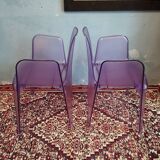 Pair of Bella rifatta designer chairs