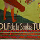 Affiche Roger Broders golf de la soukra Tunis plm Vaugirard 1932