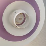 Large hanging lamp by Danish Form-Light 1980s. Multiple layers of shades.