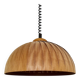 Large Wooden Pendant Lamp