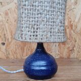 Lampe en grès vernissé 1960