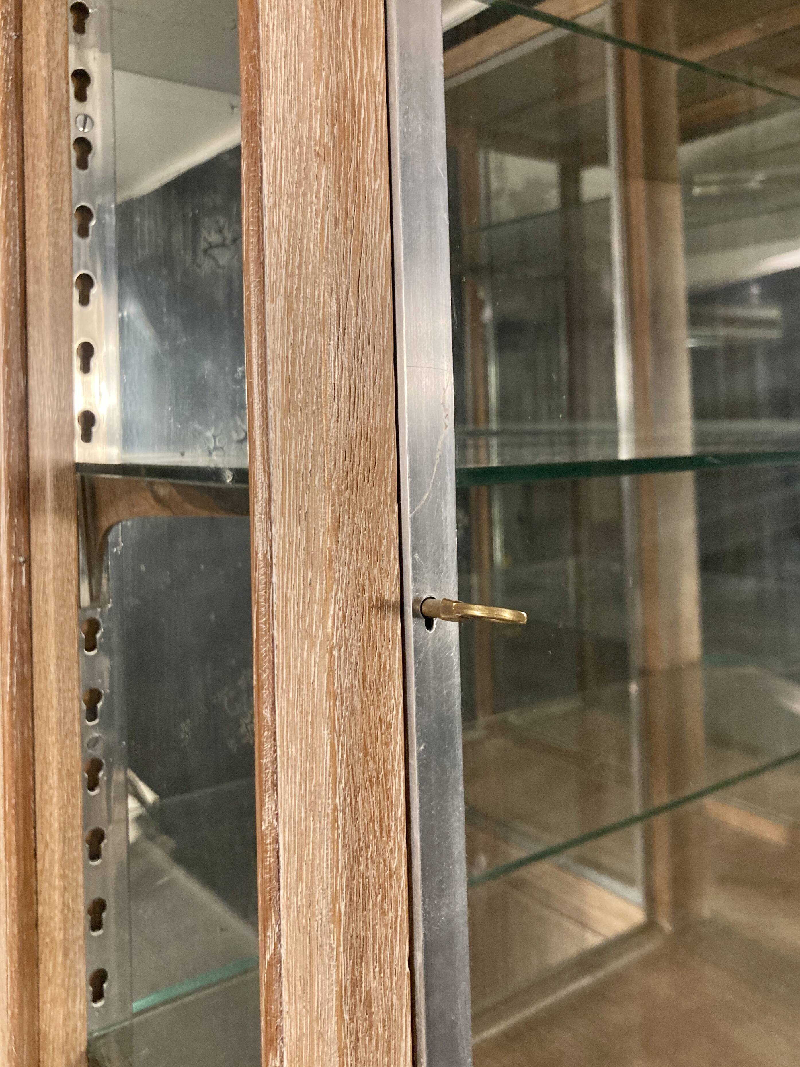 Art Deco corner display cabinet