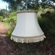 Vintage fringed suspension chandelier