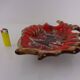 French studio ceramic bowl with fish from Vallauris, 1970s