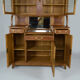 Buffet art nouveau en chêne et loupe, modèle au platane, vers 1910