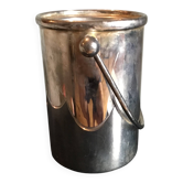 Vintage silver-coloured metal ice bucket
