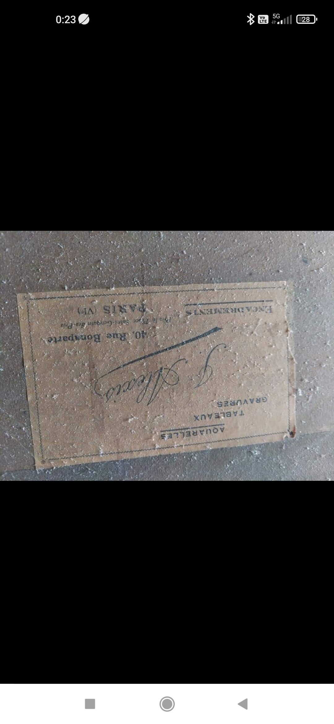 Watercolor painting of a view of Cap d'Ail by Émile Gauffriaud