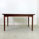 Large Danish extendable dining table in Teak, 1960