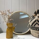 Vintage round mirror