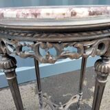 Pair of pedestal tables