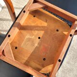 2 Scandinavian wooden chairs