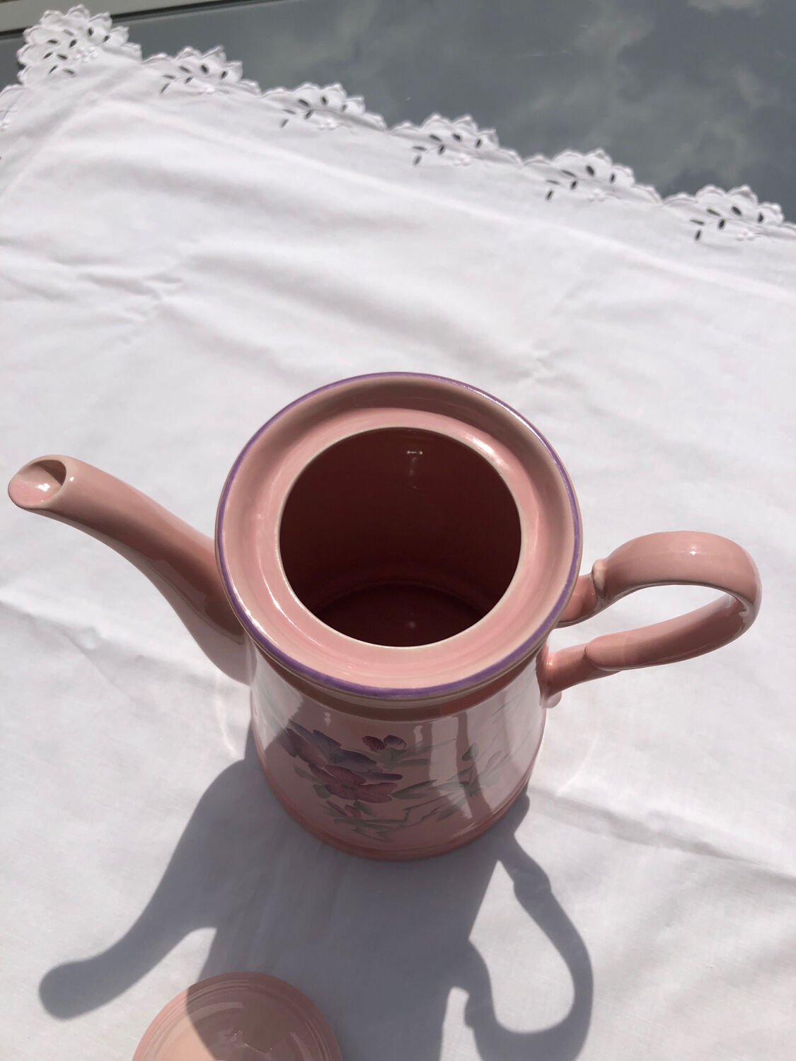 Floral pattern coffee maker